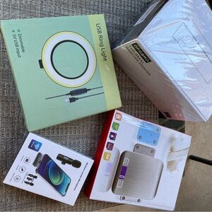 Reseller Kit (Thermal printer, USB Ring light, Scale, and Wireless microphone)